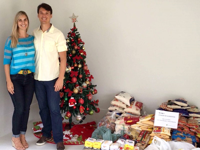 Grupo em Forma doacao de alimentos