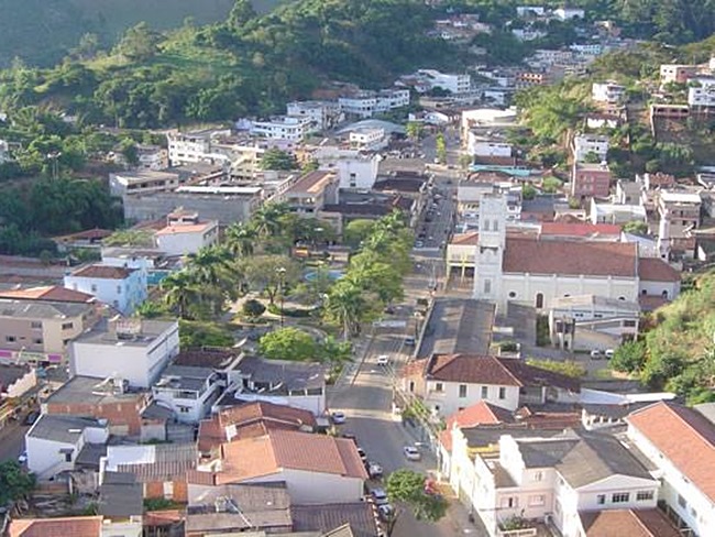 Afonso Claudio vista de cima