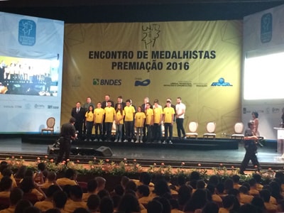 alunos de Marechal recebem medalha de ouro da Obmep 2