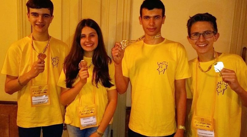 alunos de Marechal recebem medalha de ouro da Obmep