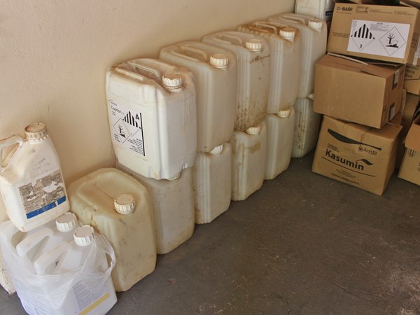 Quase 3 toneladas de embalagens de agrotoxicos recolhidas na Campanha Campo Limpo em Marechal Floriano