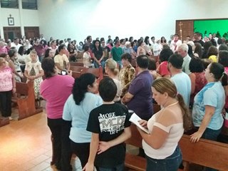 Noite religiosa pelas ruas de Marechal Floriano 2