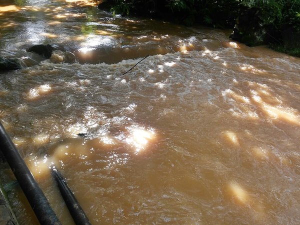 Temporal em Conceicao do Castelo provoca falta de agua