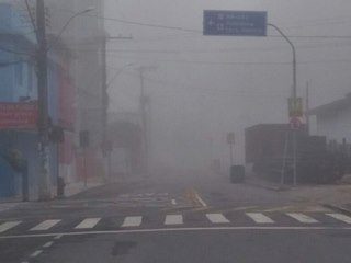 Municipio de Marechal Floriano amanhece coberto de neblina 2