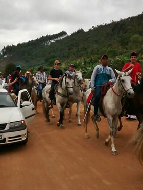 Cavalgada e festa em homenagem a Nossa Senhora da Penha em Alto Areinha