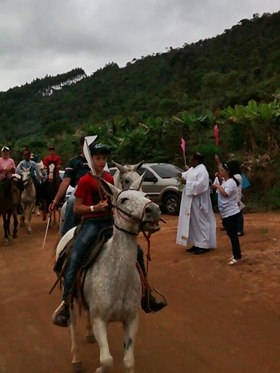 Cavalgada e festa em homenagem a Nossa Senhora da Penha em Alto Areinha 2
