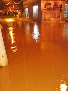 Chuva forte durante esta madrugada em Marechal Floriano