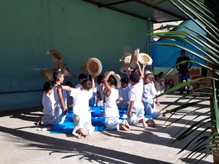 Creche em Marechal Floriano alia a prática da educação física com os ensinamentos da capoeira