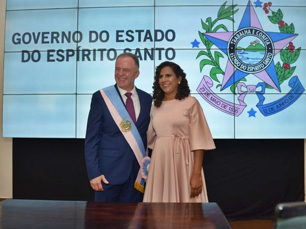 Renato Casagrande é empossado como governador do Espírito Santo