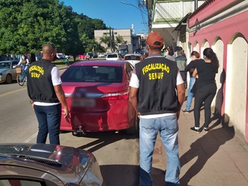 Seguranças da Saúde da Prefeitura Municipal de Marechal Floriano na luta contra a Covid 19
