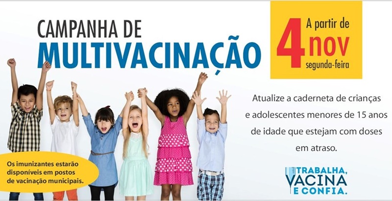 campanha de multivacinação