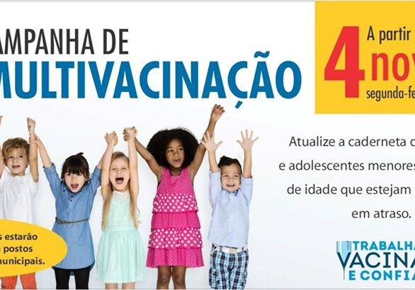 campanha de multivacinação